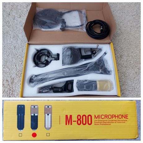 Мікрофон М-800 + аудіокарта