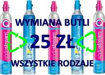 SODASTREAM punkty wymiany od ręki-Krzyki ,Ołbin, Brochów,-7 dni w tyg.