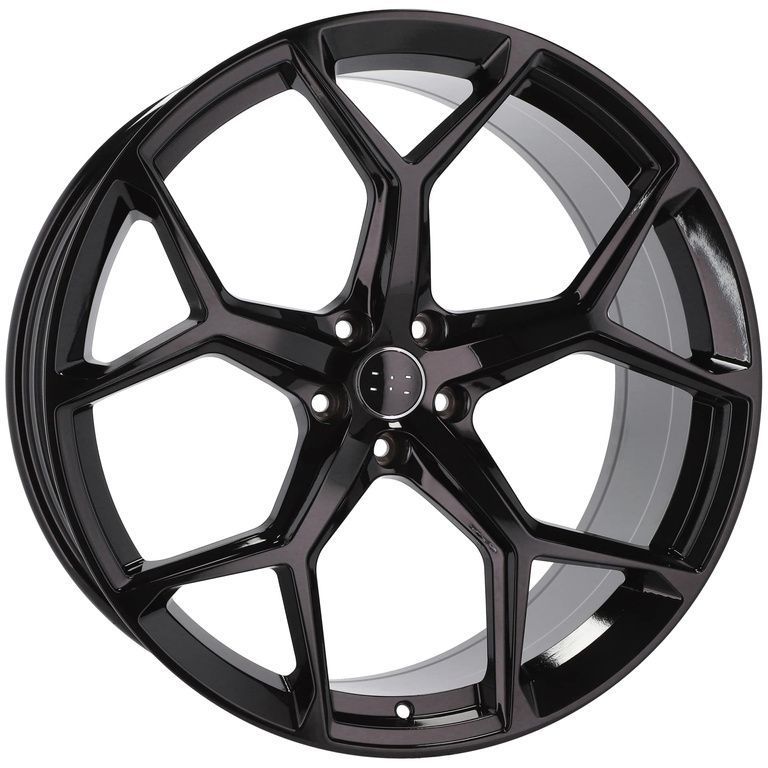 4x Felgi 21 5x112 m.in. do AUDI RS6 C7 C8 A7 4K8 4G8 S7 RS7 S-LINE Czarne Y-SPOKE - I5598 (BKY1090)