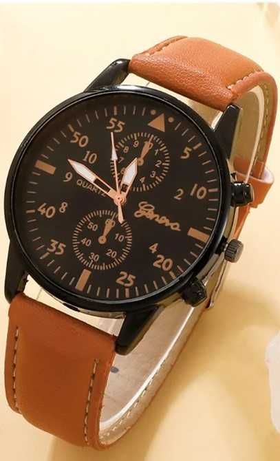 супер подарок для стильного мужчины: часы с комплектом браслетов