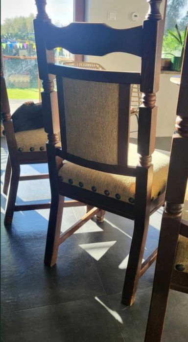 Solidne krzesła vintage 3 szt.