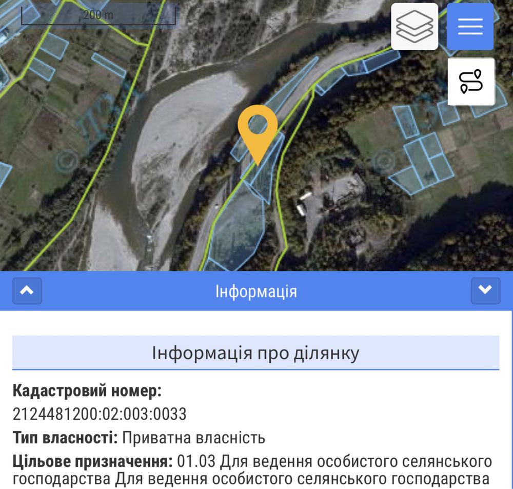 Земельна ділянка Ганичі (комерція) 2000.$/сот.