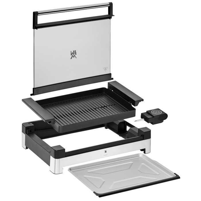 Grelhador de Mesa WMF Lono com Tampa de Vidro - Novo e Selado