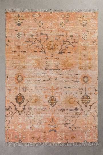 Tapete de Chenille e Algodão (160x240 cm) Aizar - Cor: Vintage
