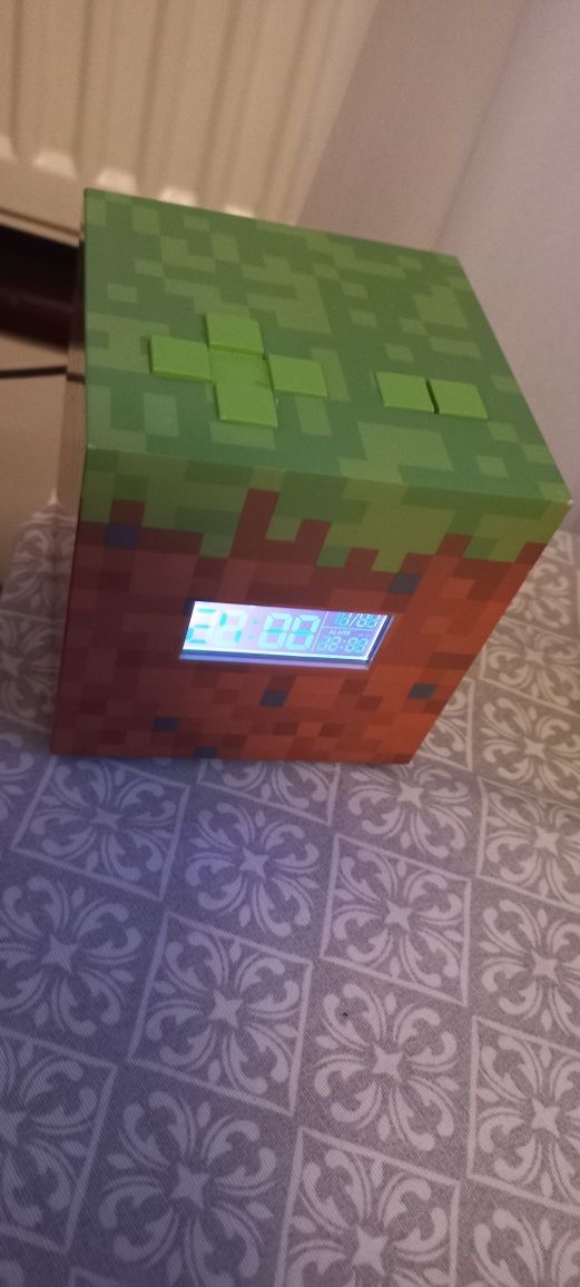 Kostka budzik zegar Minecraft