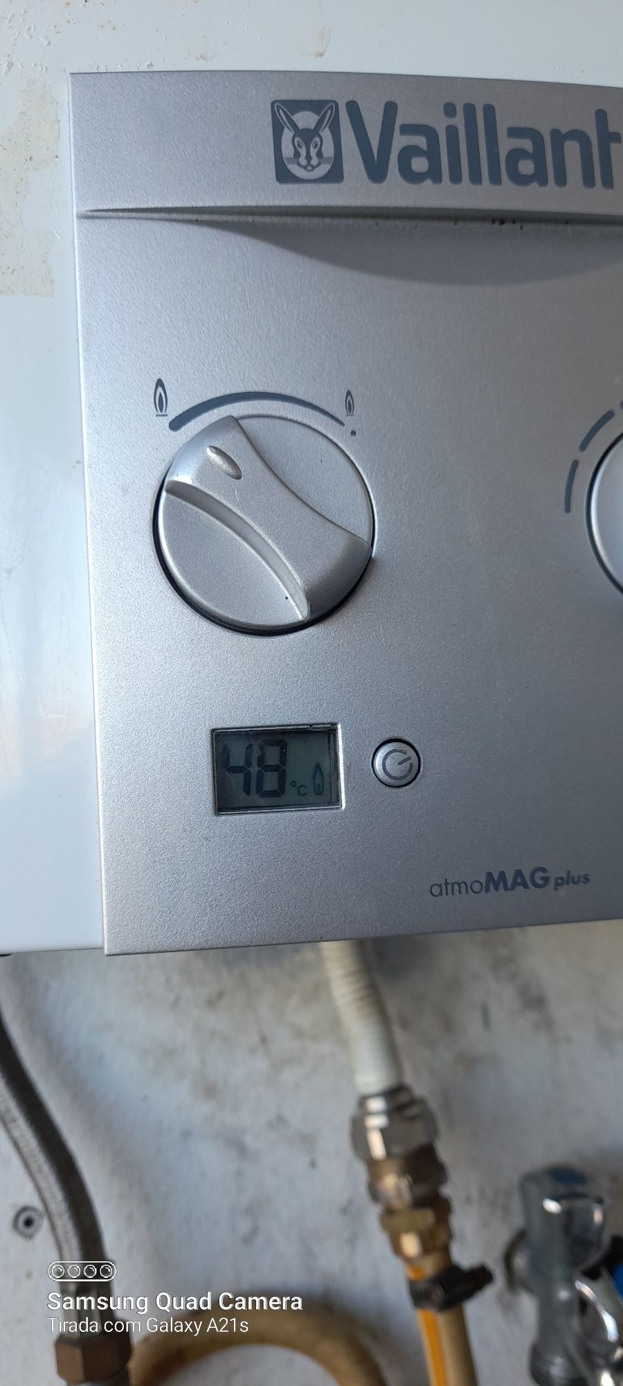 Esquentador inteligente vaillant ventilado