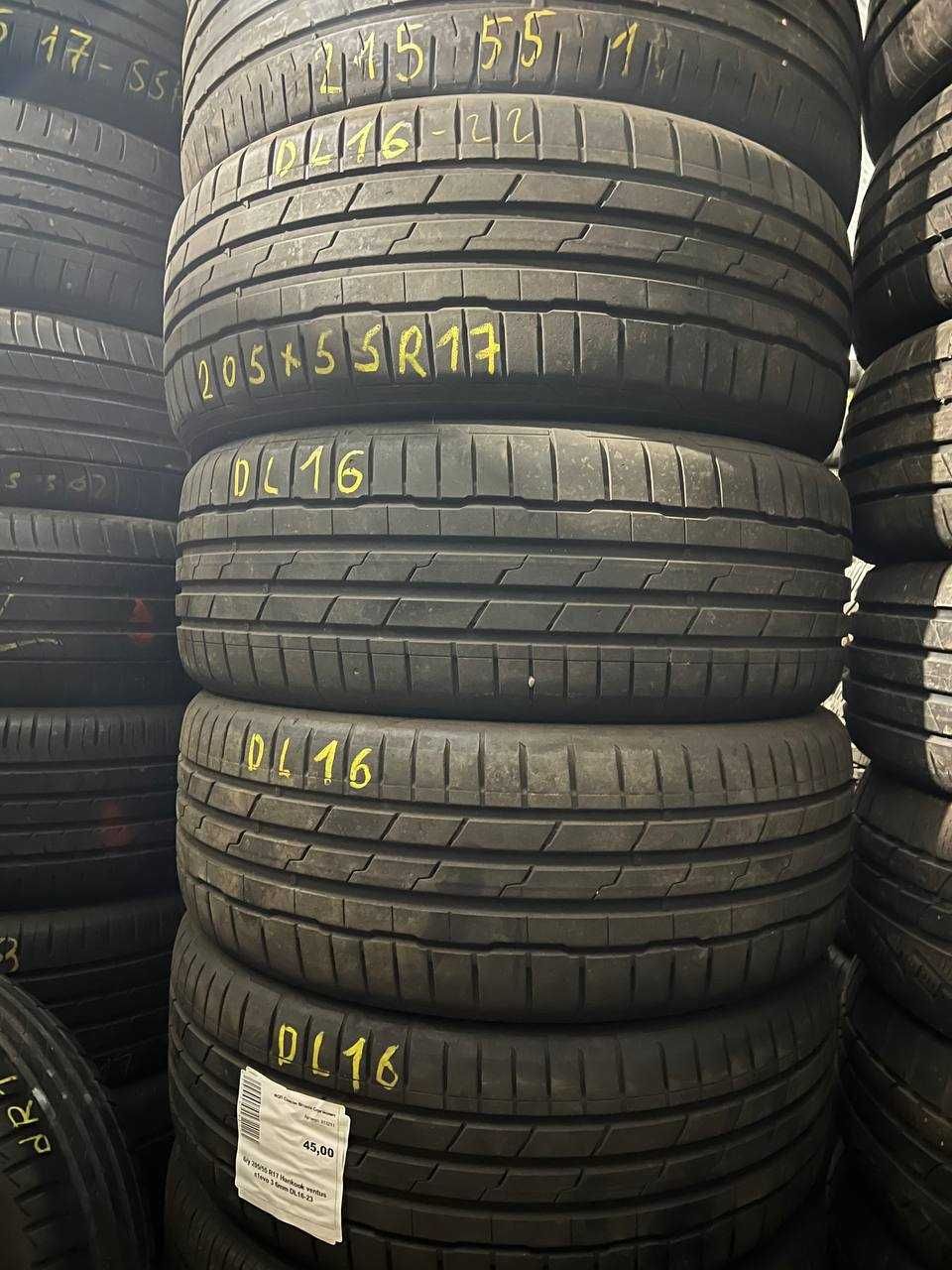 вживані шини 205/55R17 – вигідна ціна Великий вибір літо резина колеса