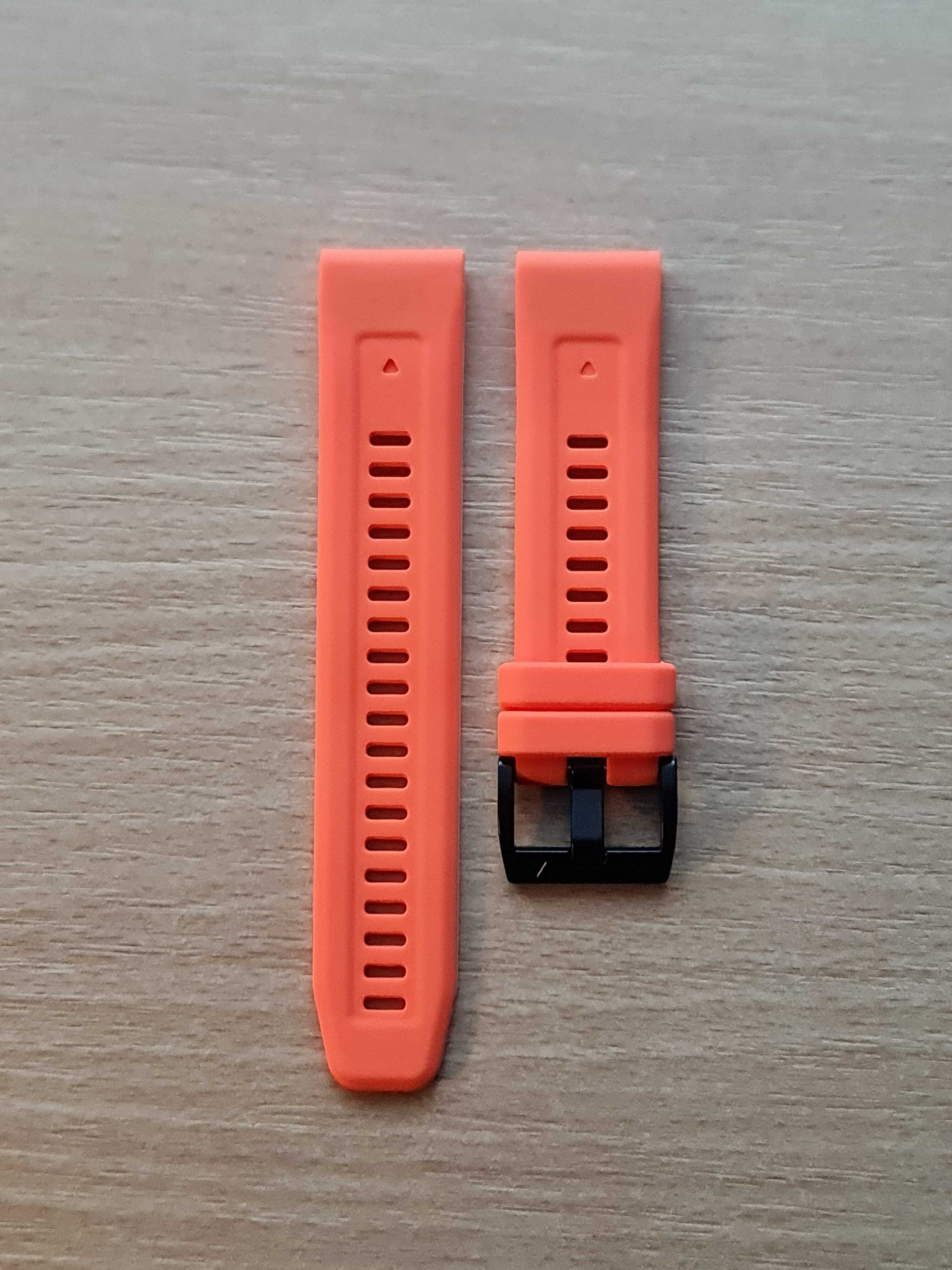 Pomarańczowy pasek QuickFit 22 mm do zegarków GARMIN
