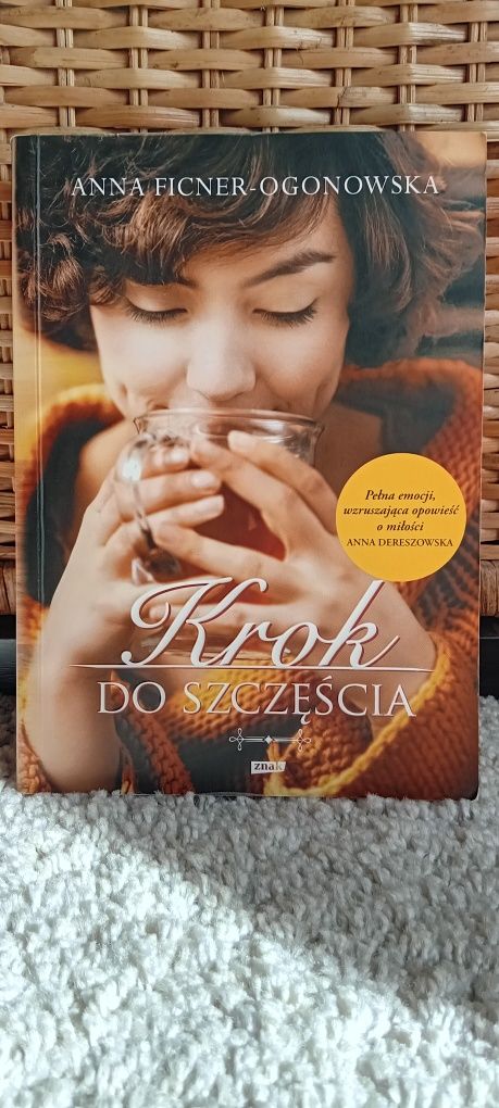 Książka "Krok do szczęścia " Anna Ficner - Ogonowska