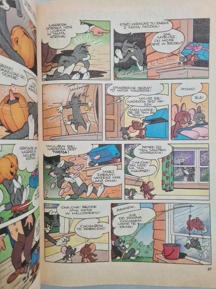 Tom & Jerry - numer 10 z 1999 roku. Komiks