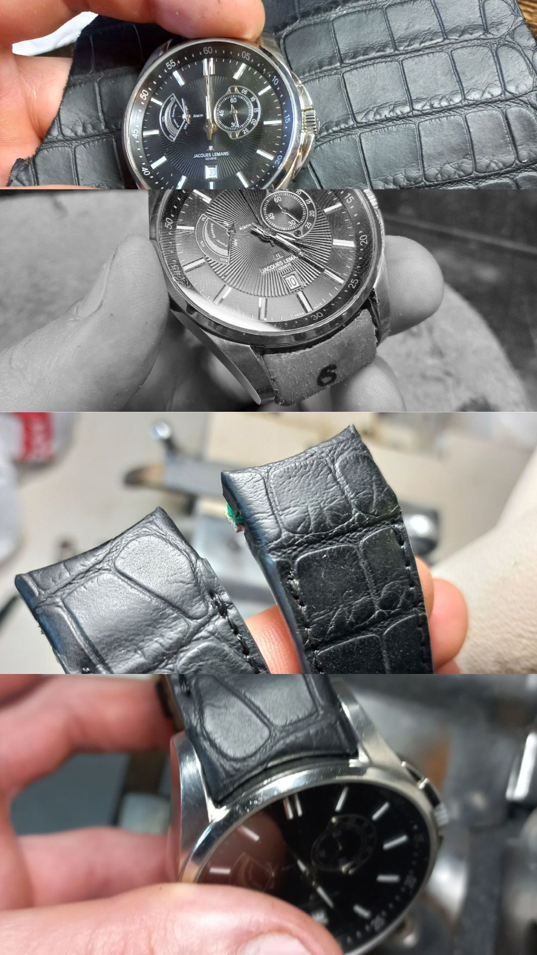 Ремешок Jacques Lemans, Tissot, Diesel.