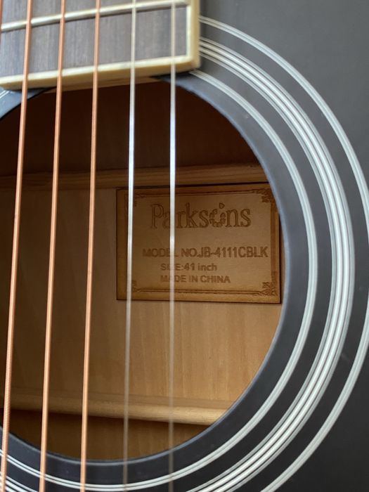 Гітара акустична Parksons JB4111C Black