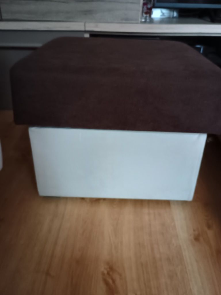 Pufy otwierane dwie sztuki