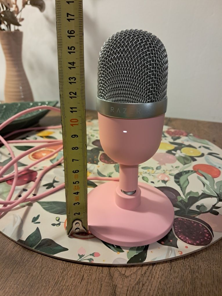 Mikrofon Razer Seiren Mini Quartz Różowy