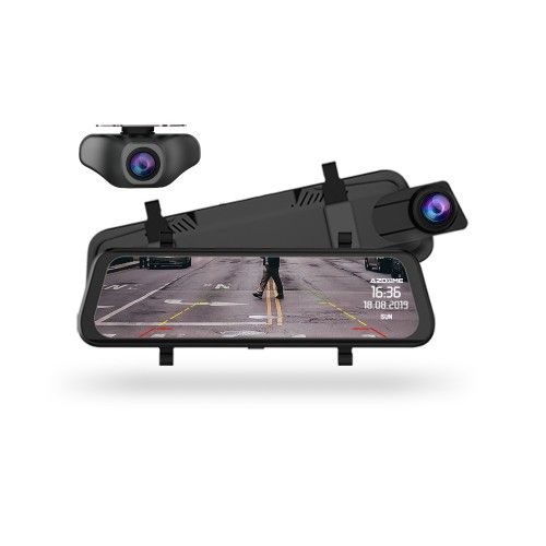 Автомобильный потоковый видеорегистратор- зеркало Azdome AR08