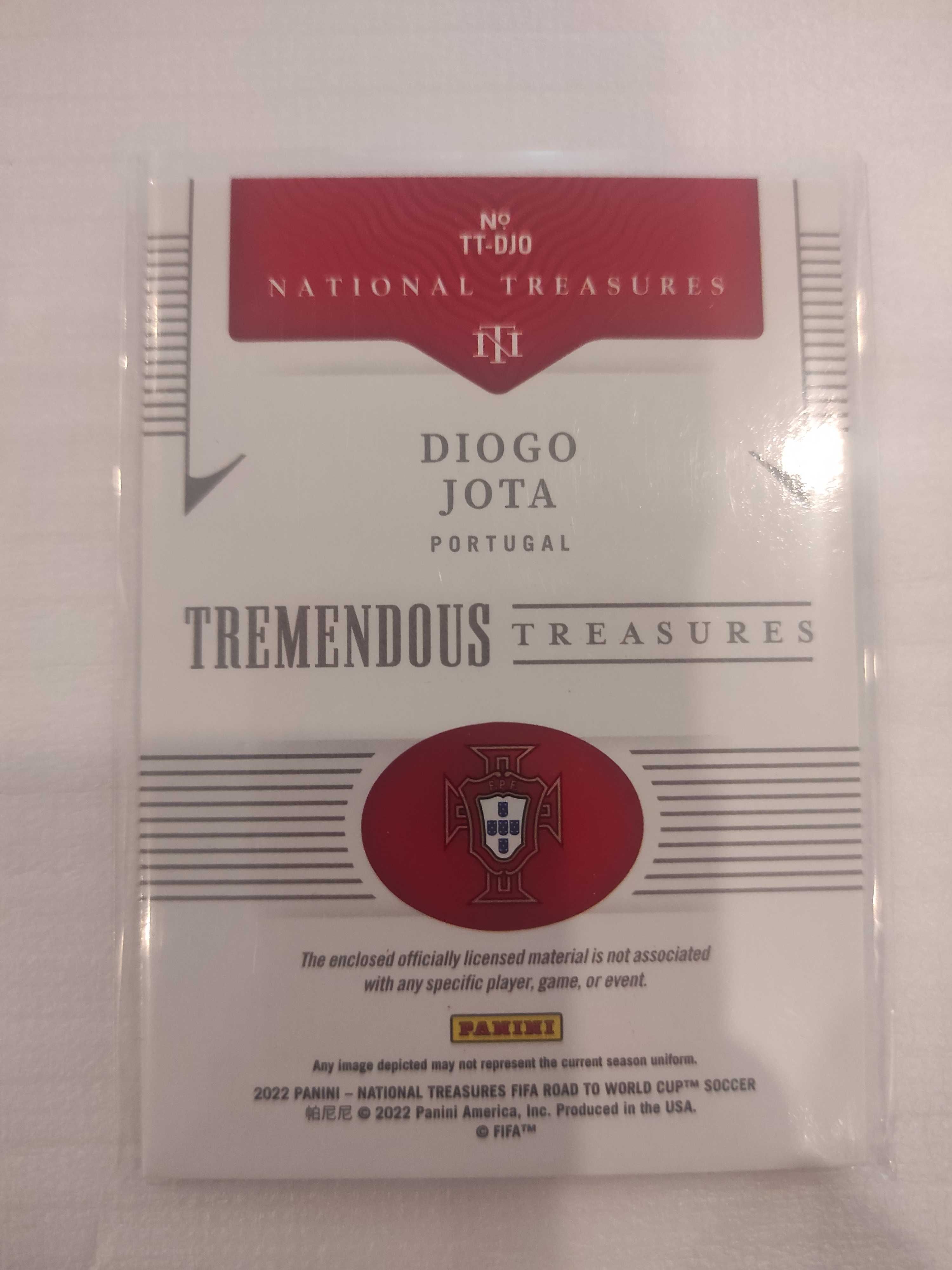 Card Diogo Jota Tremendous Treasures /99