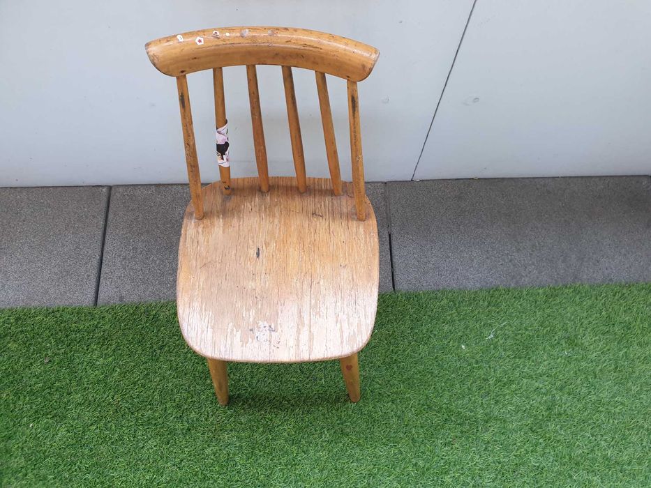 stare krzesełko dziecięce FAMEG, Prl