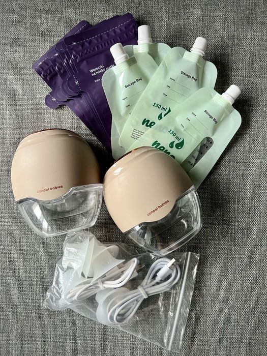 Laktatory Canpol Babies Hands Free – jak nowe