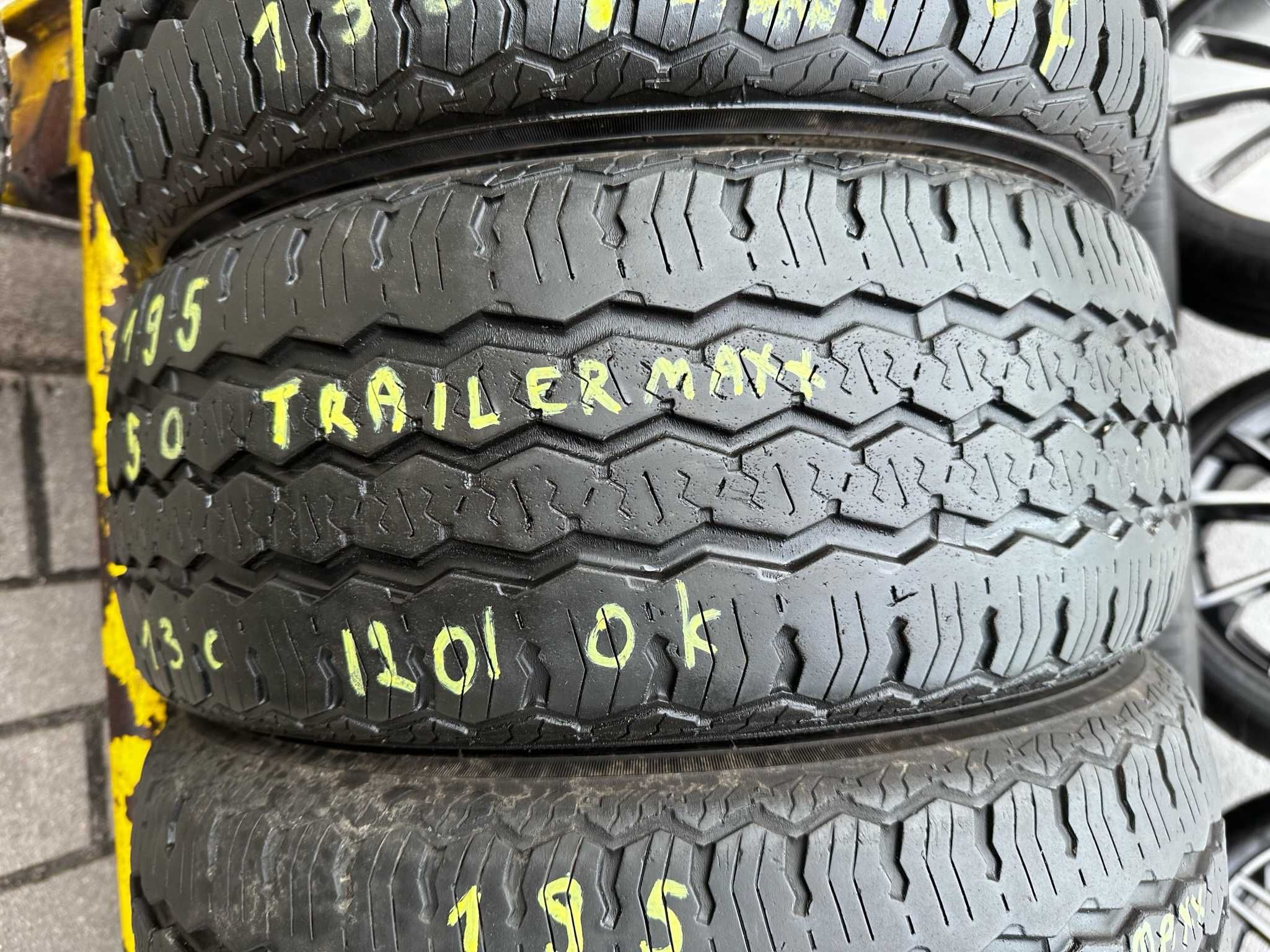 Opona Opony LAWETA PRZYCZEPA 195/50R13C 104/101N M+S Maxxis Trailermax