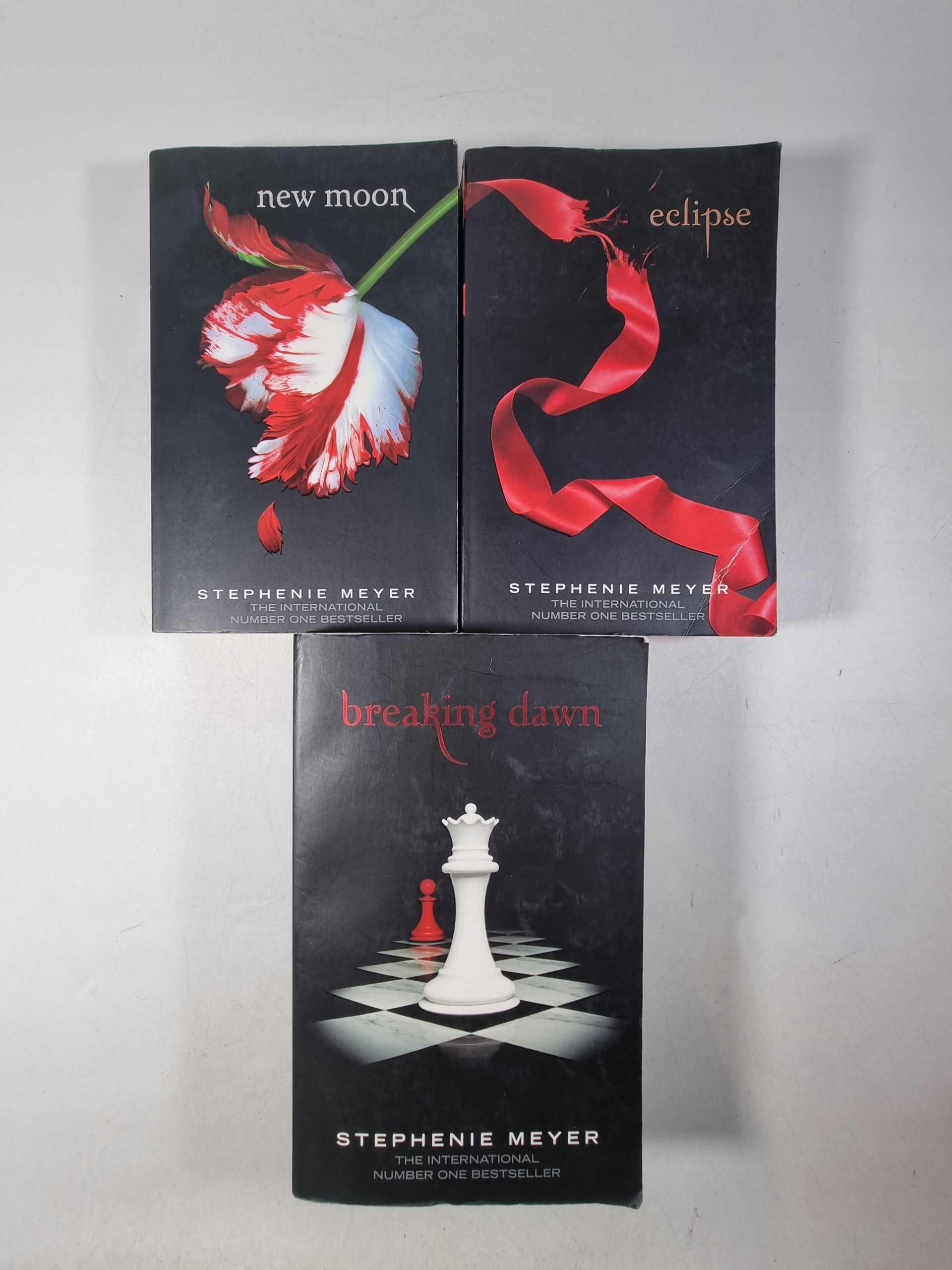 Zmierzch / Twilight / po angielsku / 3 książki / Stephenie Meyer