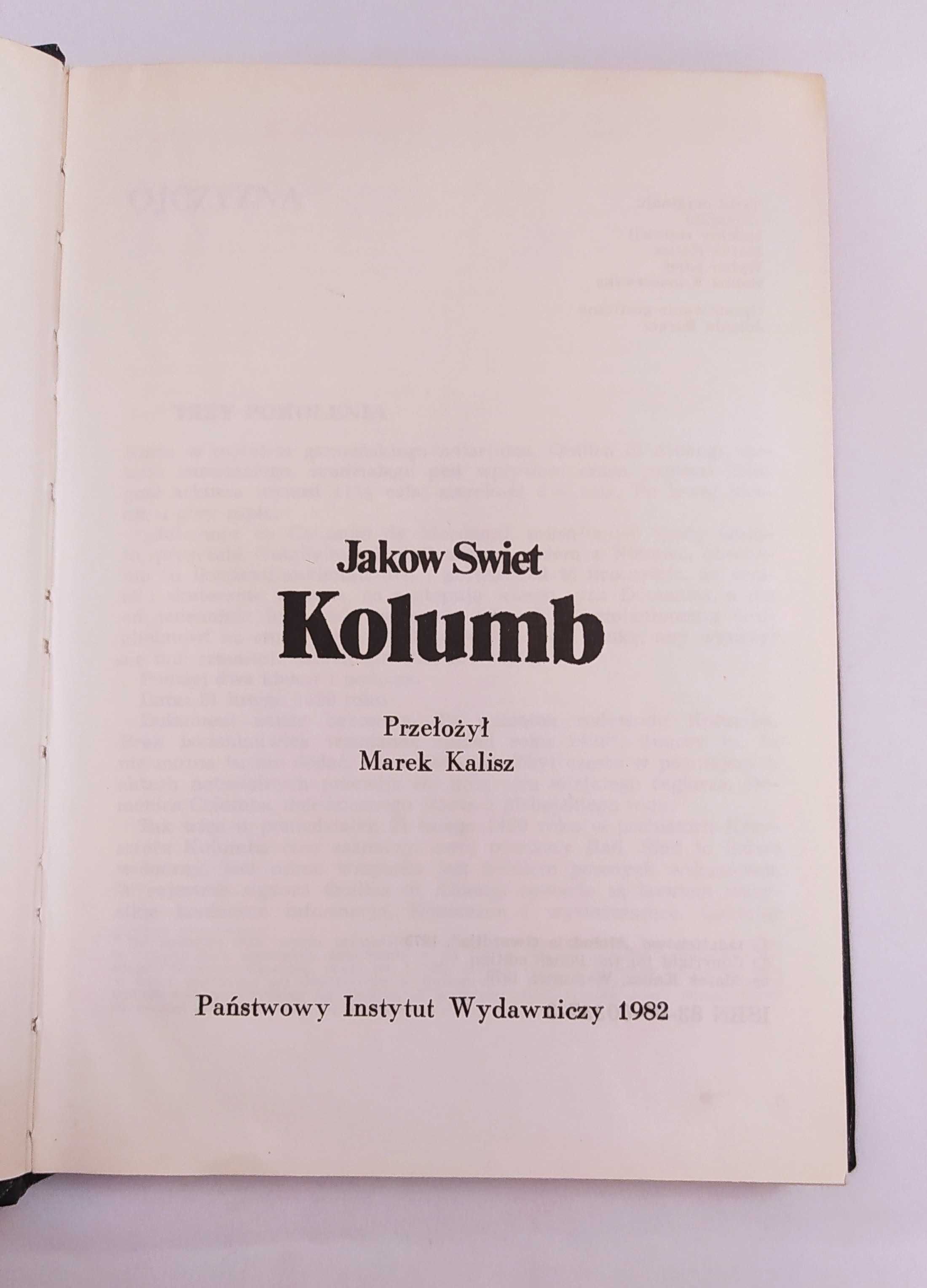 KOLUMB – Jakow Swiet