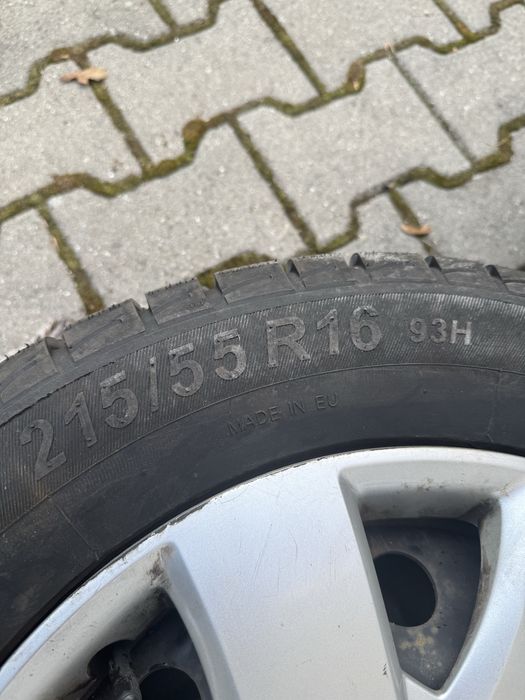 Citroen C5 II koła felgi stalowe komplet 215/55 16''