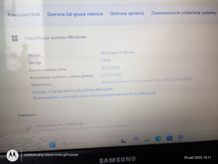Laptop Samsung R540 w ładnym stanie