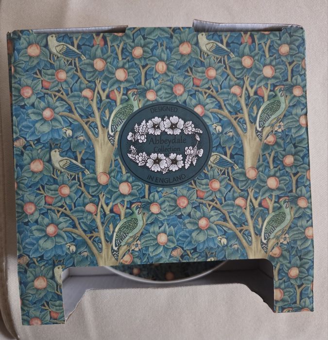Abbeydale Collection zestaw śniadaniowy vintage William Morris
