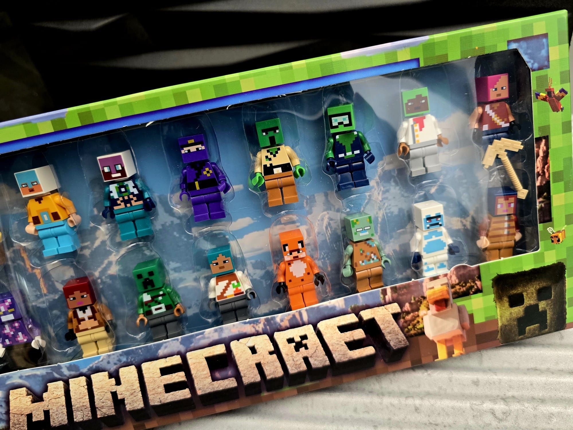 Duży super zestaw figurek Minecraft HIT nowe