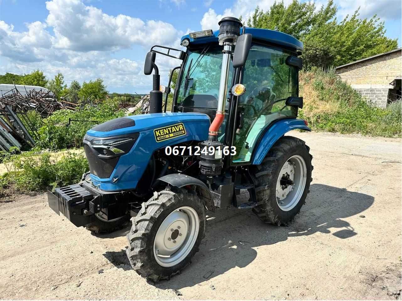 Минитрактор Кентавр S 504 CCUe (синий) доставка безкоштовна під двір