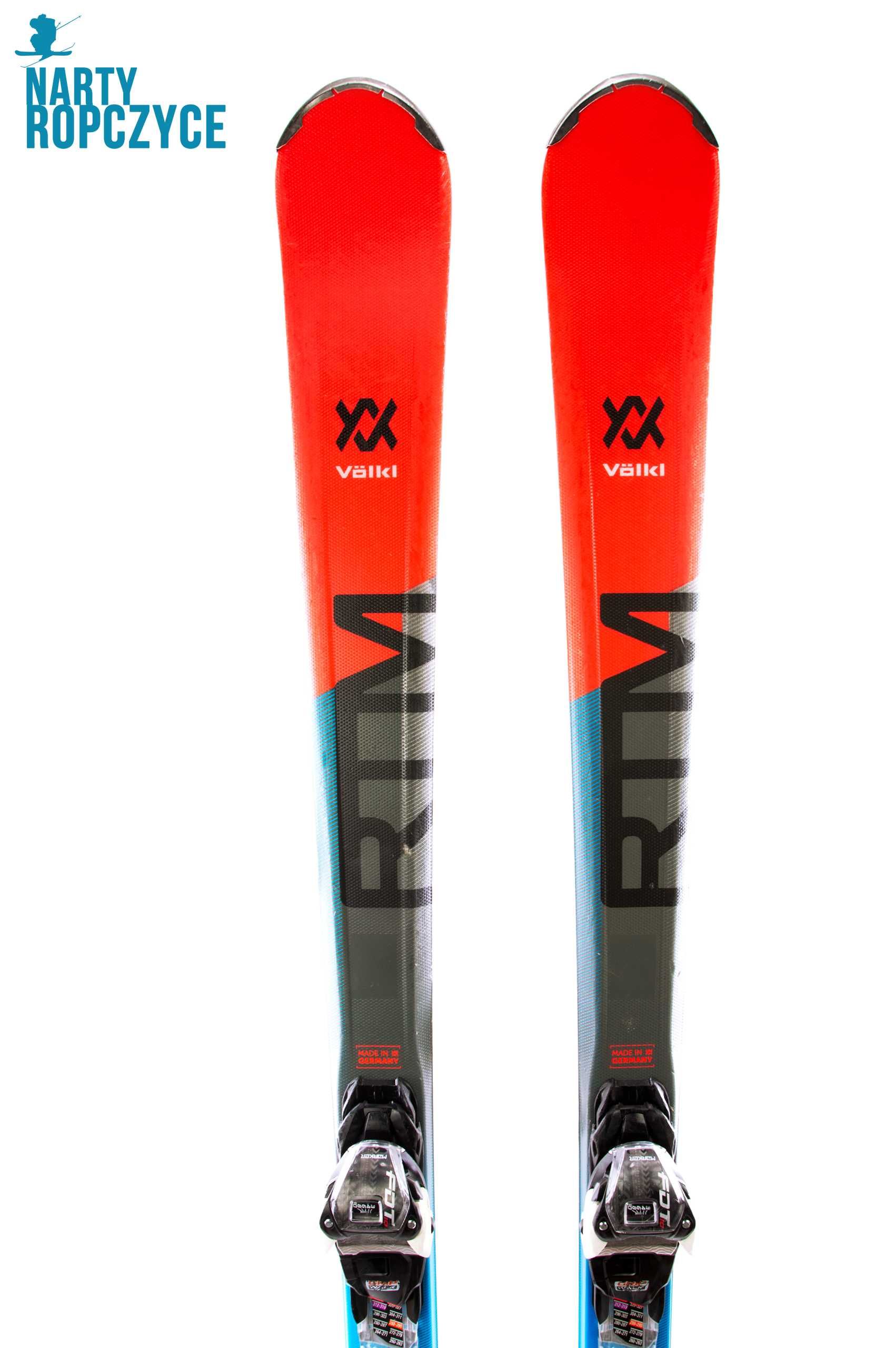 NartyRopczyce NR244 Narty 168 VOLKL RTM 7.6 A35 Stan DB Serwis