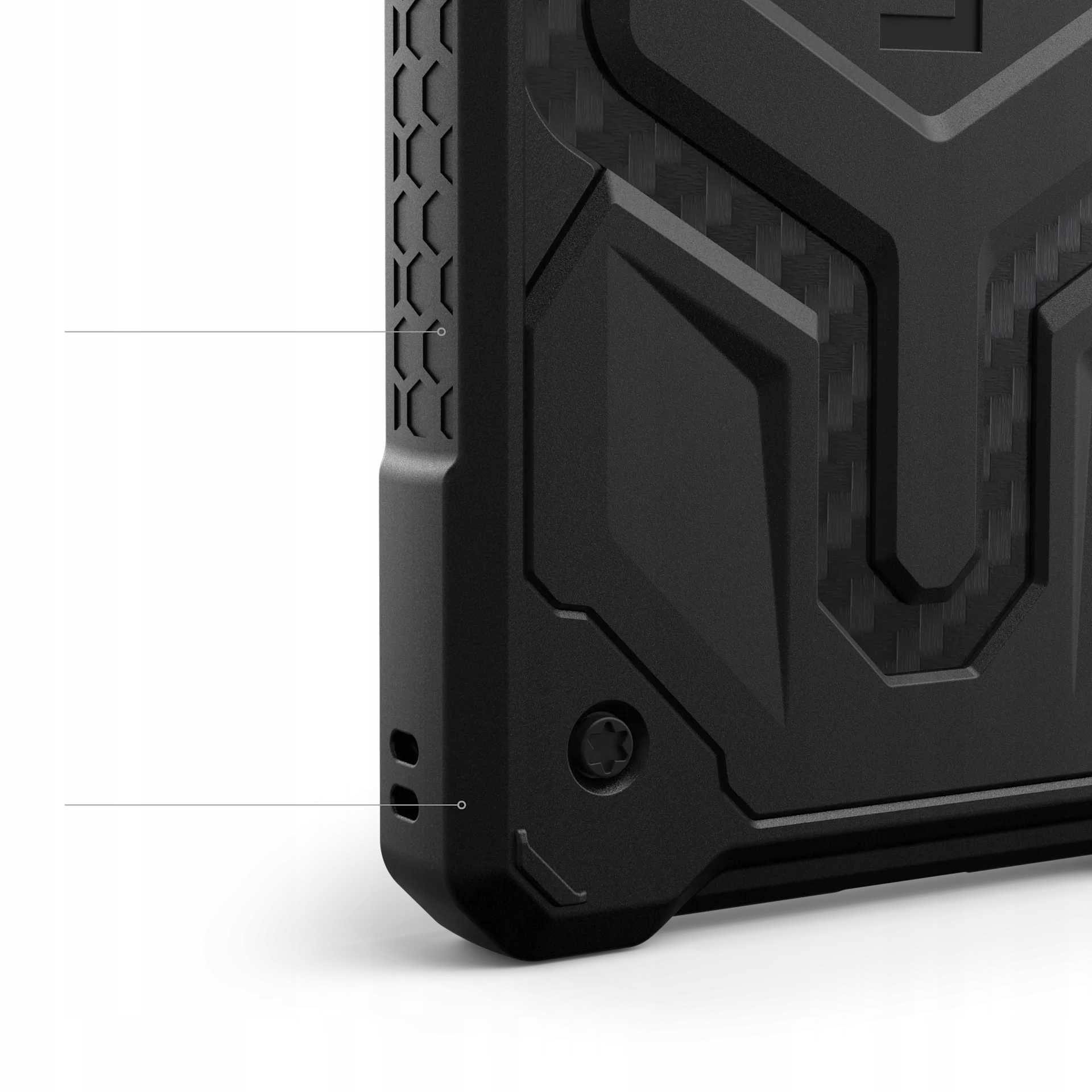 UAG etui pancerne do Samsung Galaxy S25 Ultra wzmocnione czarne