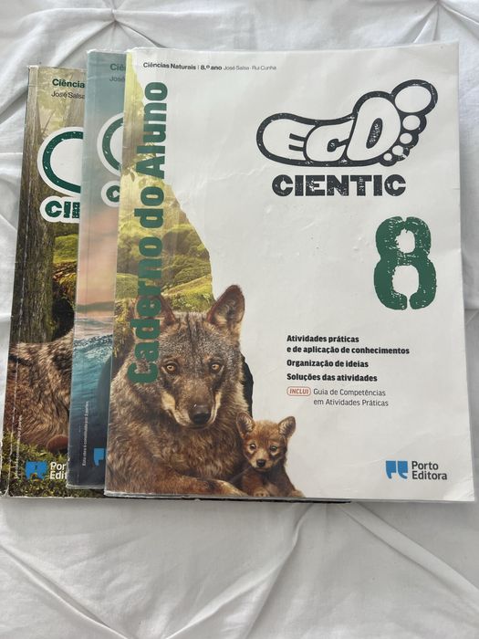 Eco cientic volumes I e II e caderno de atividades
