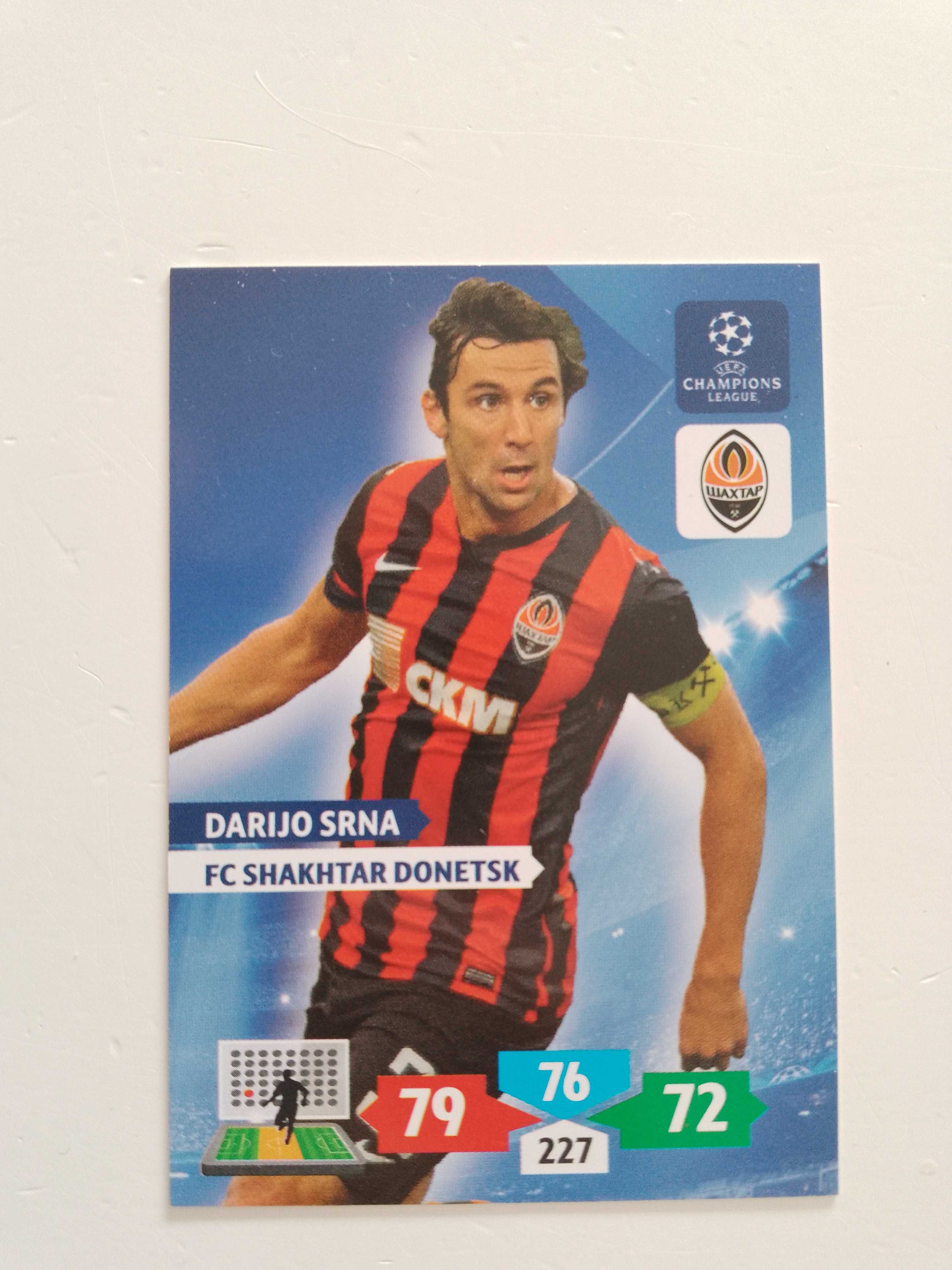 Darijo Srna (Base card) FC Shakhtar Donetsk Champions League 2013/14