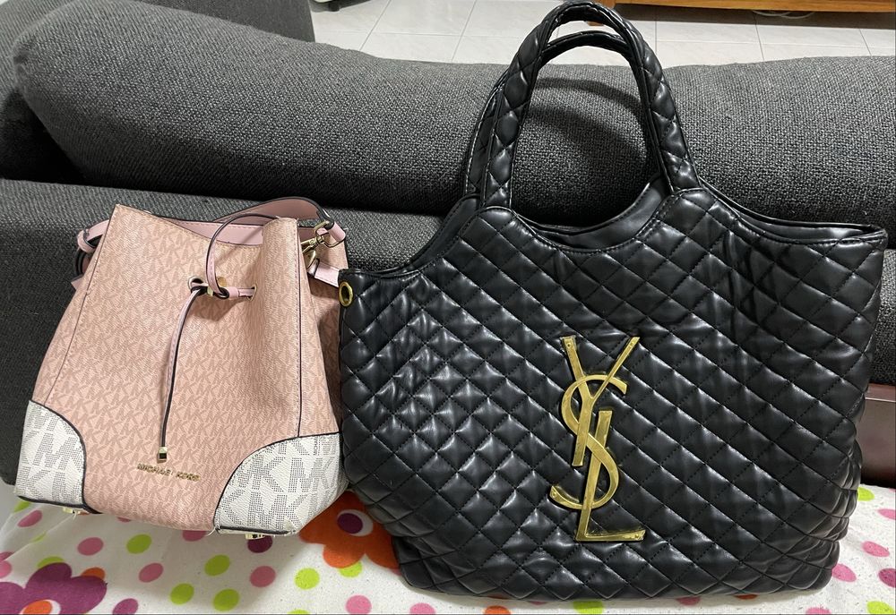 Bolsas Yves Saint Laurent e Michael Kors