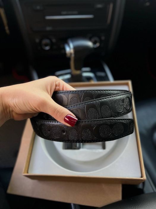 Чоловічий ремінь Coach мужской ремень коач набор мужской