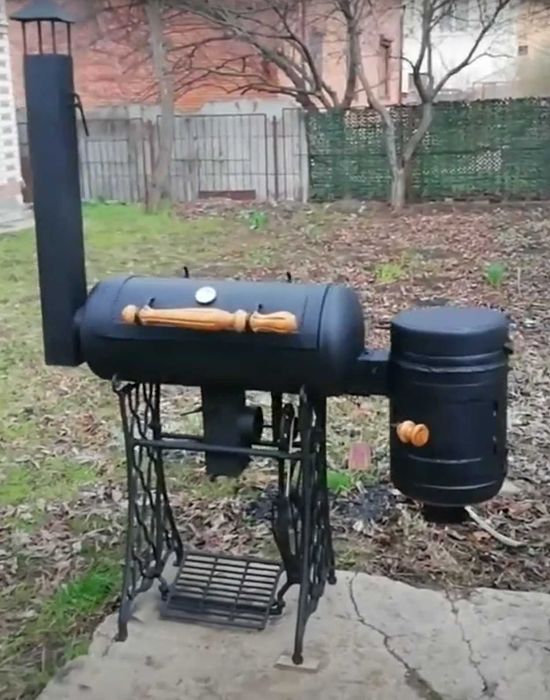 Мангал из газового баллона, коптильня КАЗАН, BBQ, гриль (торг, пишите)