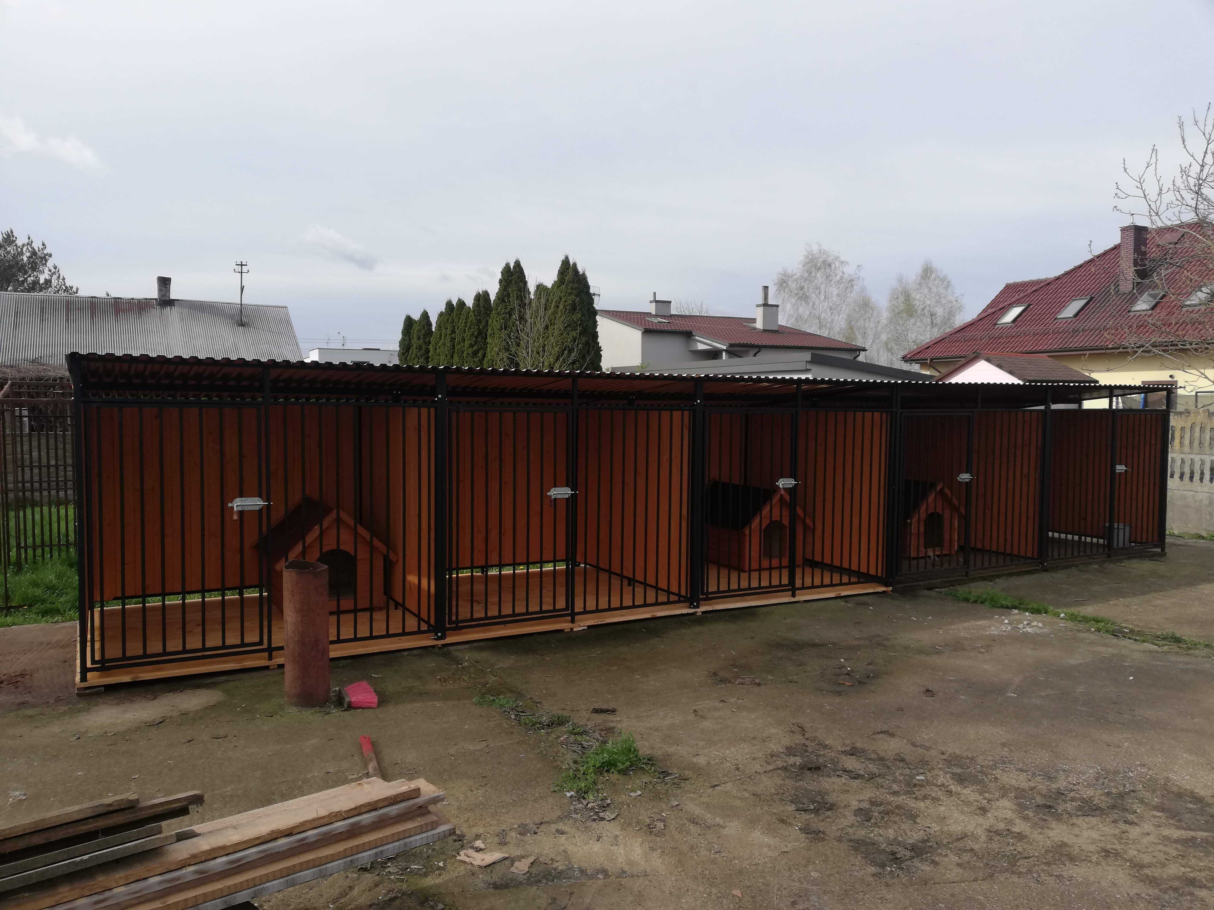 Kojec szeregowy dla psów,2x2,kojce dla psa,klatka hotel hodowla ŁÓDZKI