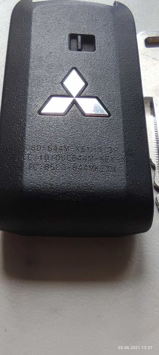Ключ, брелок Mitsu Lanсer X, Outlander 3, Аутлендер Sport, ASX, PHEV