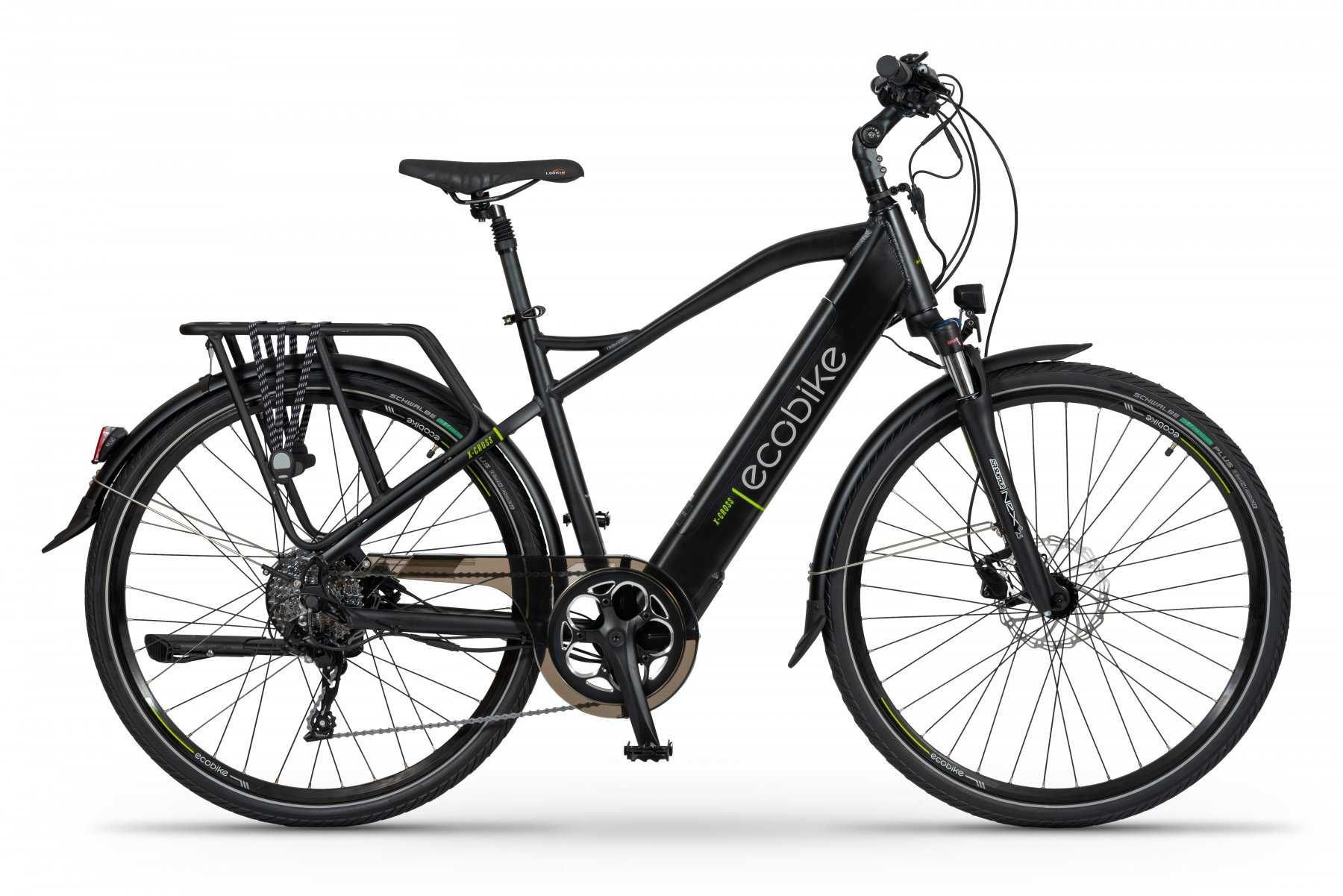 Rower elektryczny EcoBike X-CROSS BLACK 28" -17,5Ah-