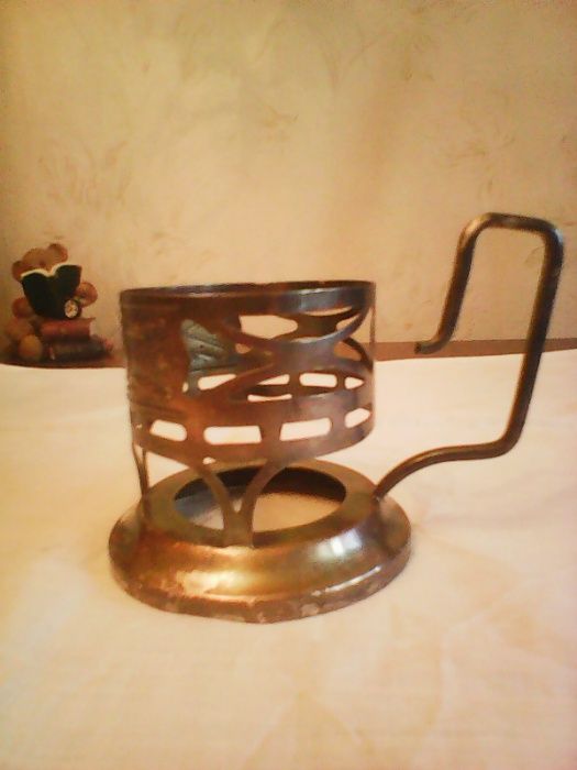 Подстаканник из мельхиора
