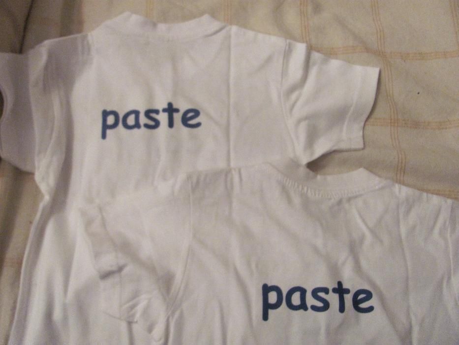 T-shirt's para bebés gémeos ( copy-paste )