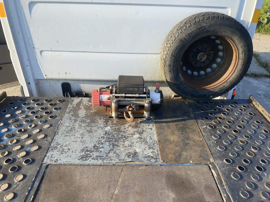 Autolawewa, skrzynia. Mercedes sprinter wciągarka, pneumatyka