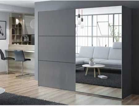 Szafa z lustrem z kolekcji Vigo 225x215x61 (5-kolorów)