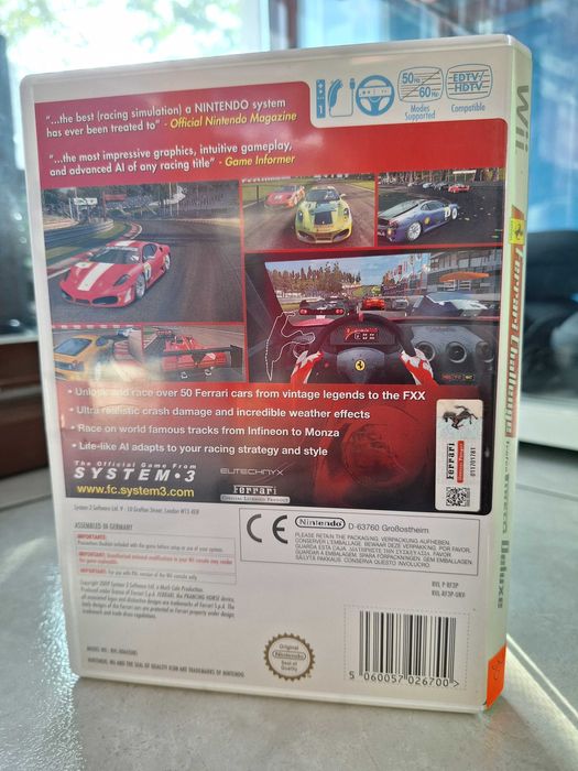 Ferrarri Challenge Nintendo Wii, BDB, Sklep Centrum Grania