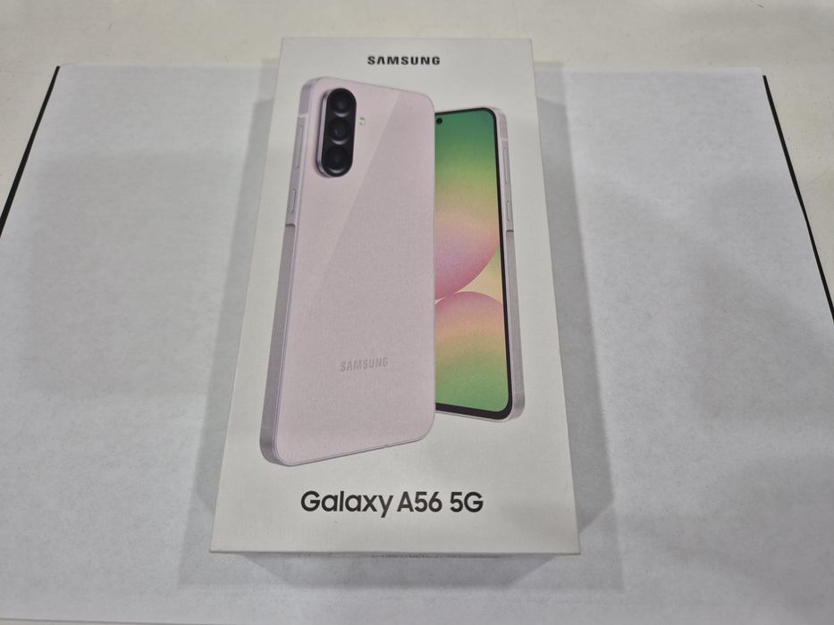 NOWY Telefon SAMSUNG A56 5G A566 8R/128Gb Różowy DZIERŻONIÓW