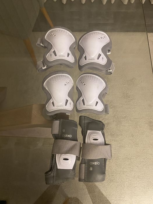 Patins 4 em linha+ joalheiras etc