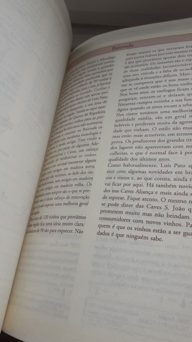 Vinhos de Portugal 2000 e 2018