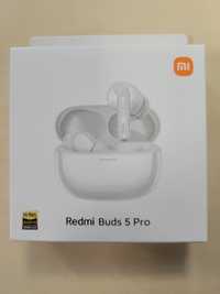 Новинка навушники Xiaomi Redmi Buds 5 Pro White LDAC ANC Bluetooth 5.3