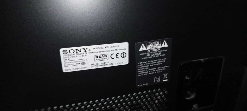 Telewizor Sony KDL-46HX920 46 cali okulary 3D